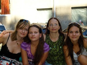 Katya, Auntie Lusia, and Rita