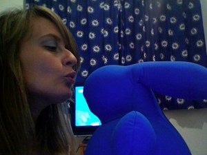 male-identified pseudo-feminism rears its ugly head (bunny gives away his maleness with stereotypical colouring)