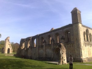 D at the Abbey grounds in Glastonbury. 