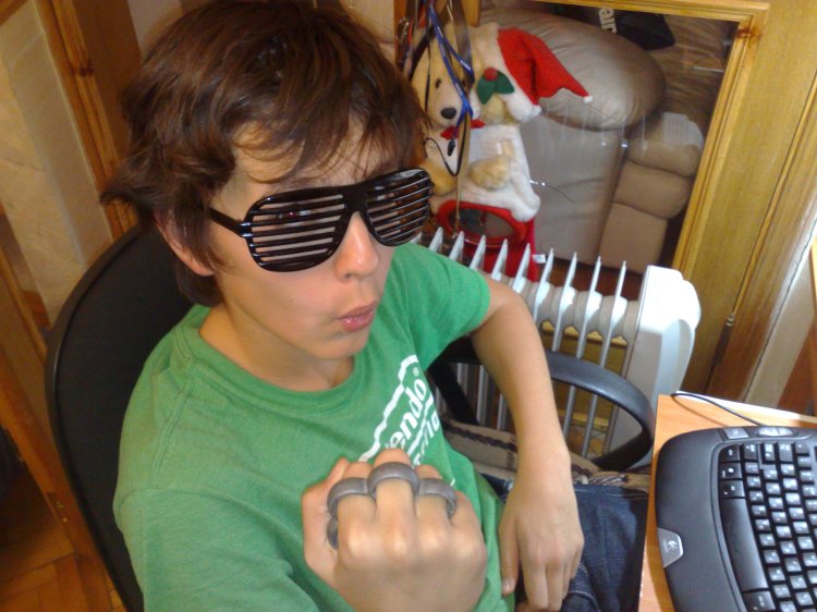 First you're teaching them how to walk, and next thing you know, they're wearing ironic glasses to parties