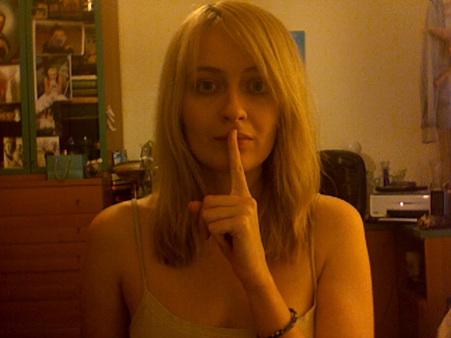 Shhh, whores. The feminists are speaking now. (Is this wheat-blond thing working out for me in the meantime, ya'll? Is it bimbo-tastic enough for this crowd? I just need to throw that out there)